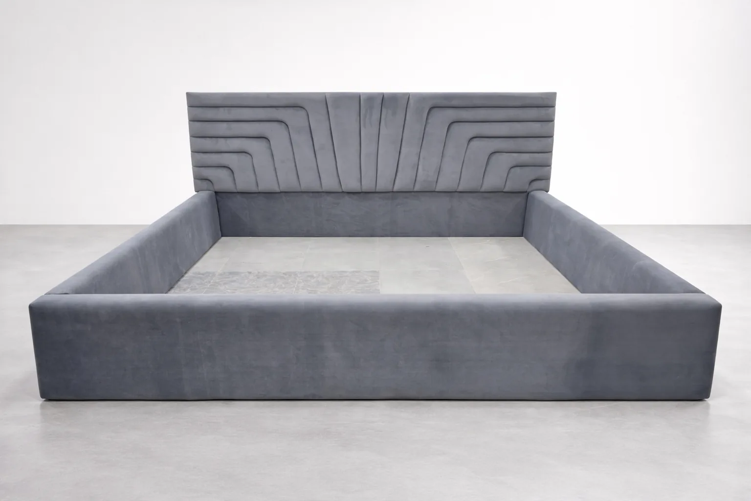 Luxury Panel Velvet Bed