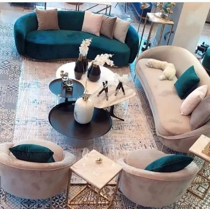Emerald Velvet Crescent Suite