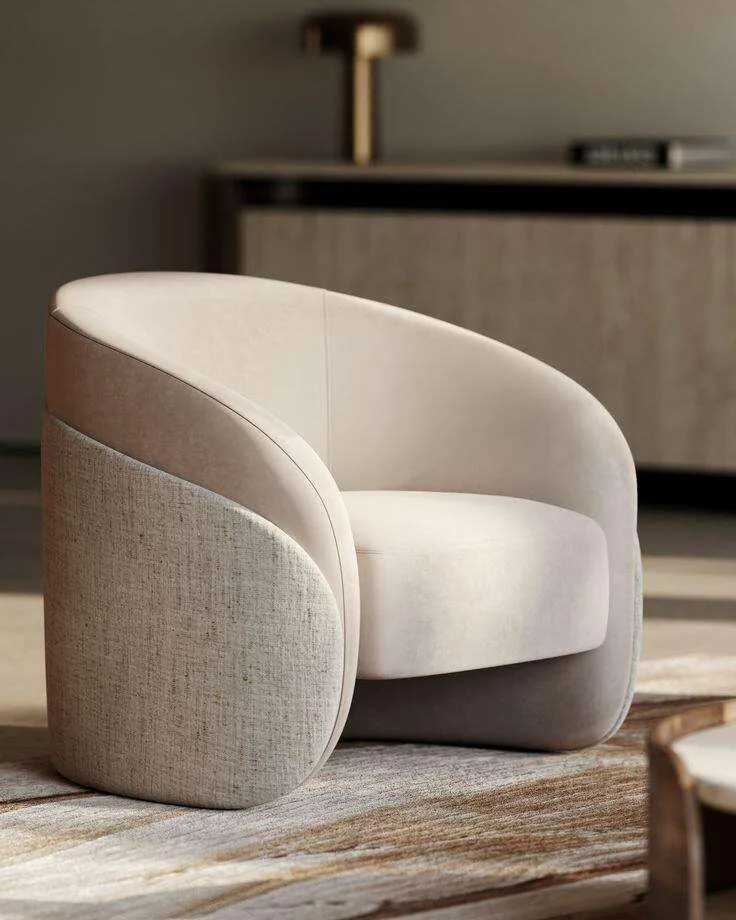 Velvet Accent Chair
